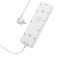 Мережевий подовжувач HOCO  AC13A Talento 5-position socket(1C3A) (1,5 m) White (6942007607148)