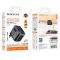 Мережевий зарядний пристрій BOROFONE BAC13 Leader 3-port PD20W(1C2A) universal conversion charger Black (6941991117169)