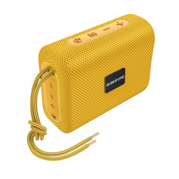 Портативна колонка BOROFONE BR18 Encourage sports BT speaker Gold (6974443381290)