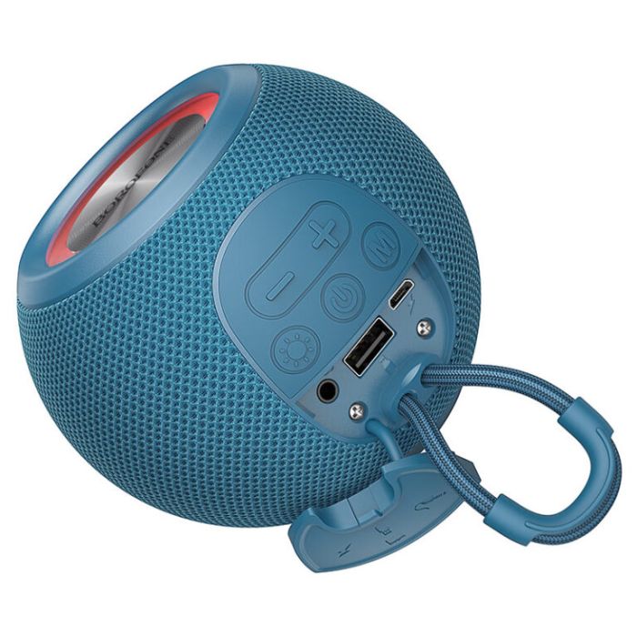 Портативна колонка BOROFONE BR23 Sound ripple sports BT speaker Dark Blue (6974443385526)