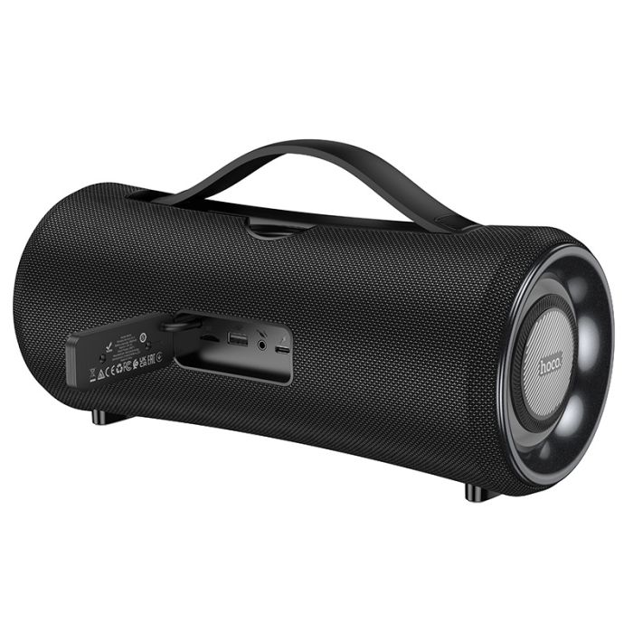 Портативна колонка HOCO HA10 Oleada outdoor BT speaker Black (6942007635608)