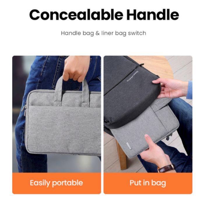 Сумка UGREEN LP437 Laptop Bag 15''-15.9'' (Gray)(UGR-30325) (UGR-30325)