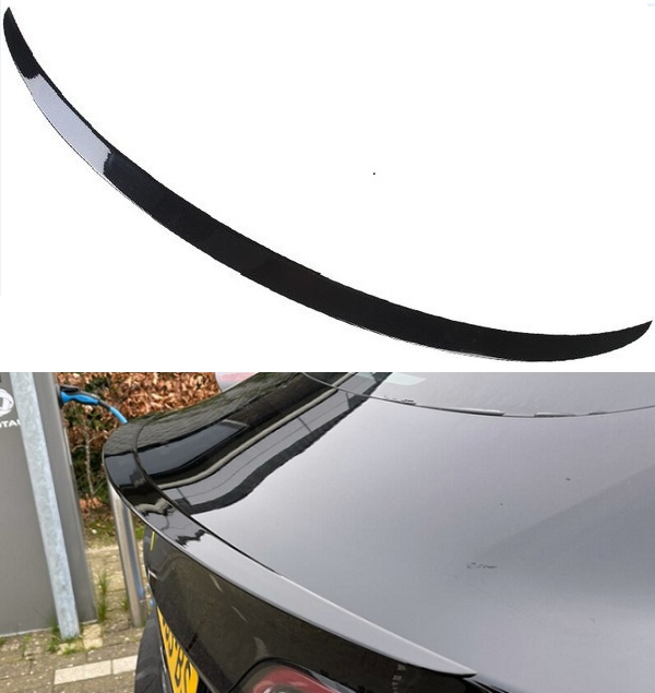 Спойлер Tesla Model 3 черный глянцевый ABS-пластик (2017-2022)