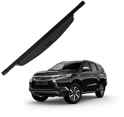Задняя накладка (шторка, полка) багажника Mitsubishi Pajero Sport (16-19 г.в.)