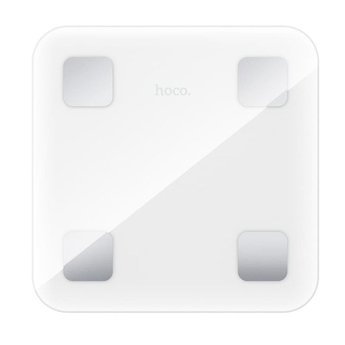 Ваги підлогові HOCO HI21 Smart body fat scale White (6942007624121)