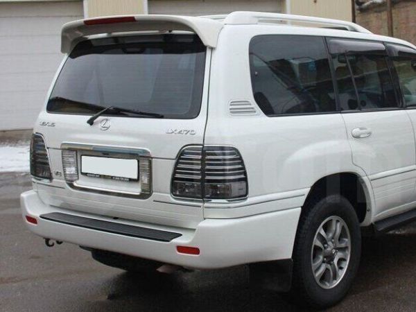 Спойлер Lexus LX 470 / Toyota LC 100 (ABS-пластик)