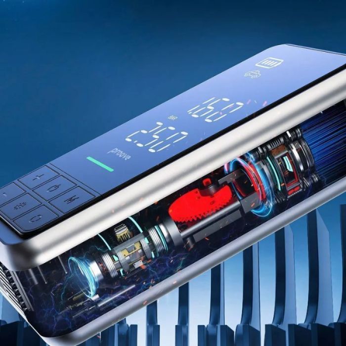 Бустер для авто с компрессором 3.5Атм и PowerBank 10400mAh Proove Air Jump 12В 1000A (JSAP10400203)