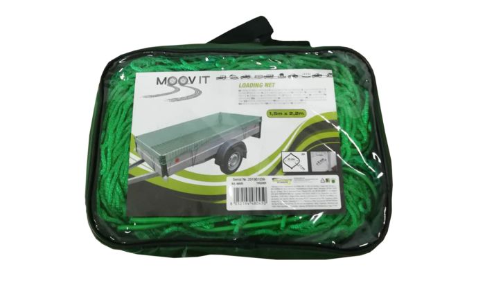 Сітка захисна на прицеп "MOOVIT" 1,5 х 2,2м