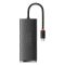 USB-хаб Baseus Lite Series 4-Port Type-C HUB Adapter (Type-C to USB 3.0*4) 25cm Black (WKQX030301)