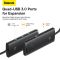 USB-хаб Baseus Lite Series 4-Port Type-C HUB Adapter (Type-C to USB 3.0*4) 25cm Black (WKQX030301)