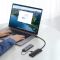 USB-хаб Baseus Lite Series 4-Port Type-C HUB Adapter (Type-C to USB 3.0*4) 25cm Black (WKQX030301)