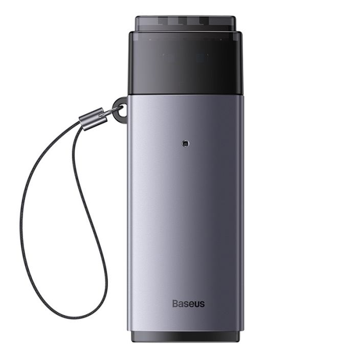Кардрідер Baseus Lite Series USB-A  to SD/TF Card Reader  Grey (WKQX060013)