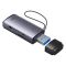 Кардрідер Baseus Lite Series USB-A  to SD/TF Card Reader  Grey (WKQX060013)