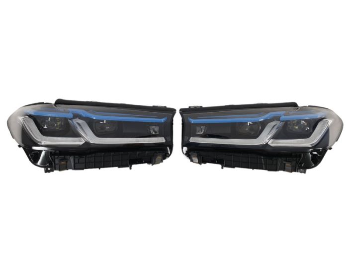 Передние фары (в стиле LCI Laser) V2 на BMW 5 Series G30/G31 2017-2020 года