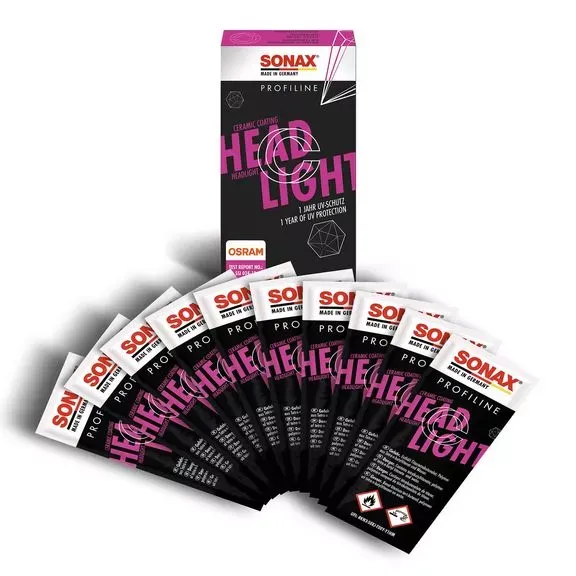 Керамічне захисне покриття для пластикових фар SONAX PROFILINE Headlight Coating UV-filter (276541)