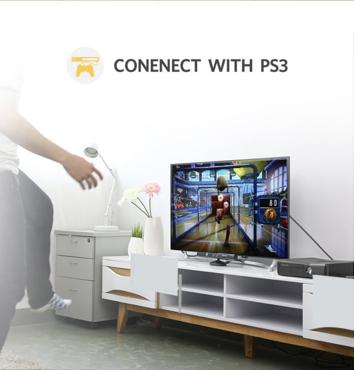 Кабель UGREEN ED015 HDMI Flat Cable 5m (UGR-50821) (UGR-50821)