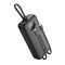 Зовнішній акумулятор HOCO J132A Sabio 22.5W+PD20W fully compatible power bank with 3 cables(20000mAh) Black (6942007632591)