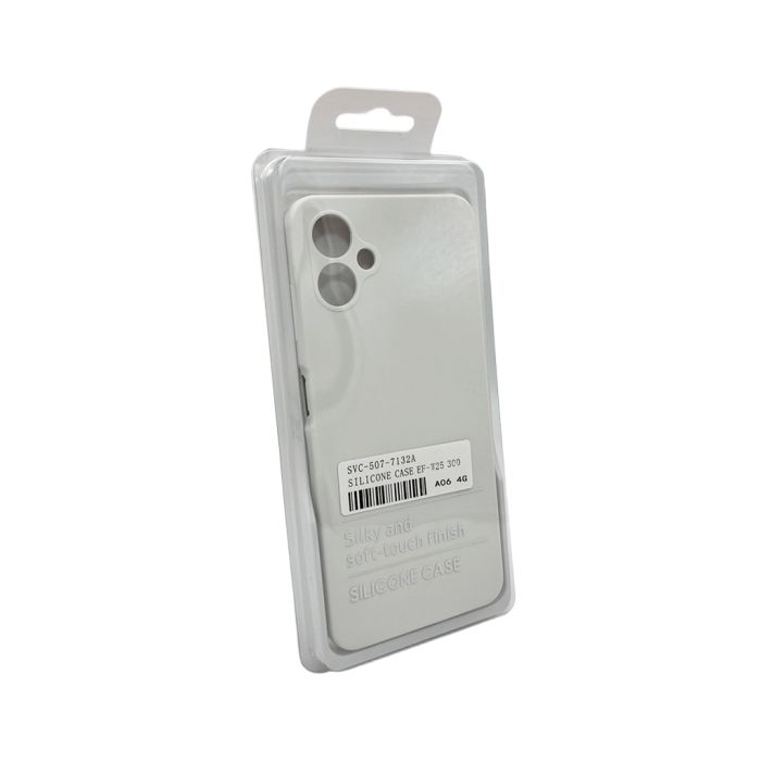Чохол для смартфона Cosmic Silicone Case AA for Samsung Galaxy A06 4G White (CosSilSAA064GWhite)