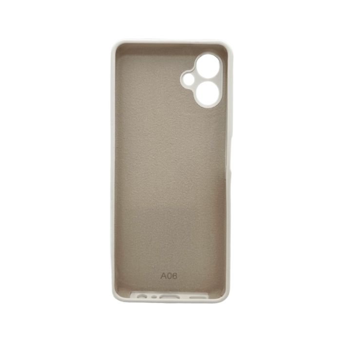Чохол для смартфона Cosmic Silicone Case AA for Samsung Galaxy A06 4G White (CosSilSAA064GWhite)