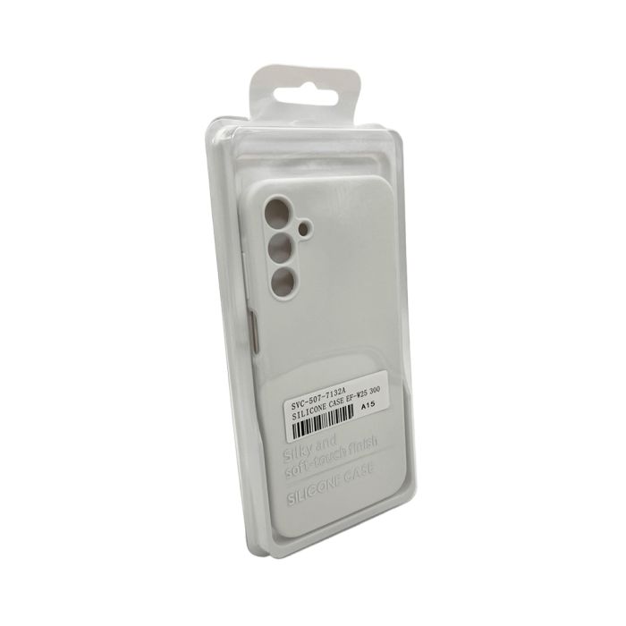 Чохол для смартфона Cosmic Silicone Case AA for Samsung Galaxy A15 White (CosSilSAA15White)