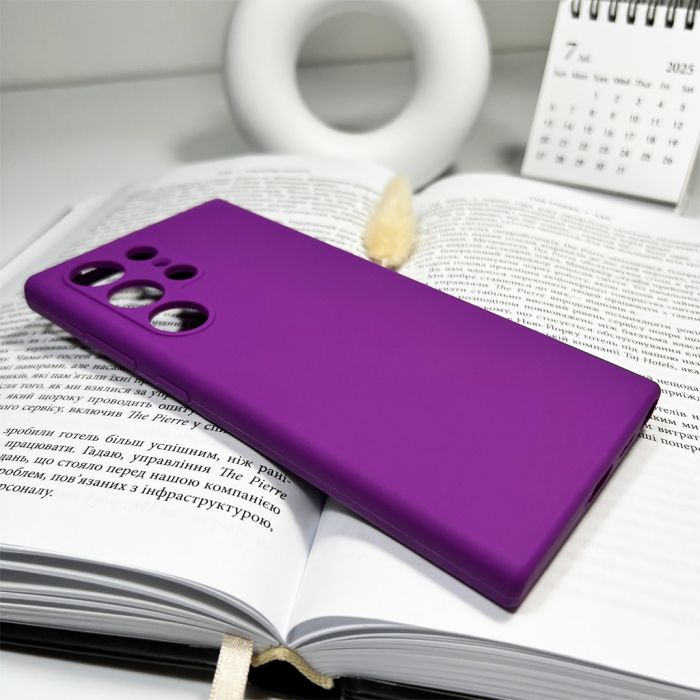 Чохол для смартфона Cosmic Silicone Case AA for Samsung Galaxy S24 Ultra Purple (CosSilSAS24UPurple)