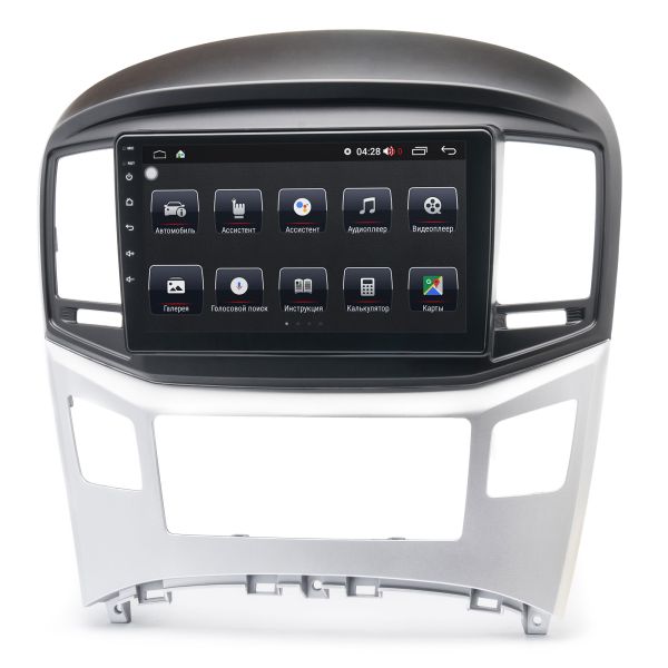 Штатна магнітола PRIME-X 22-604/9G HYUNDAI H-1 2015-2020 Silver