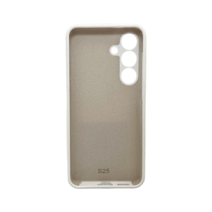 Чохол для смартфона Cosmic Silicone Case AA for Samsung Galaxy S25 White (CosSilSAS25White)