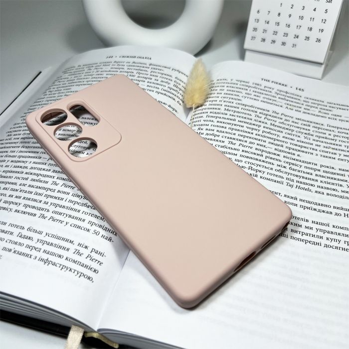 Чохол для смартфона Cosmic Silicone Case AA for Samsung Galaxy S25 Ultra Sand Powder (CosSilSAS25USandPowder)