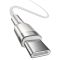 Кабель Baseus Cafule Series Metal Data Cable Type-C to Type-C 100W 1m White (CATJK-C02)