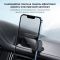 Автотримач для телефона Baseus Steel Cannon pro Solar Electric Car Mount Black (SUGP010001)