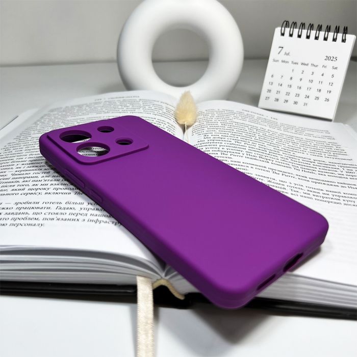 Чохол для смартфона Cosmic Silicone Case AA for Xiaomi Redmi Note 13 Pro 5G/POCO X6 5G Purple (CosSilXiNo13P5GPurple)