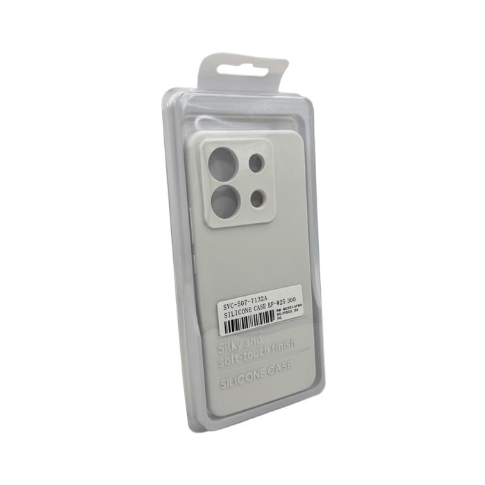 Чохол для смартфона Cosmic Silicone Case AA for Xiaomi Redmi Note 13 Pro 5G/POCO X6 5G White (CosSilXiNo13P5GWhite)