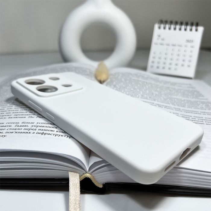 Чохол для смартфона Cosmic Silicone Case AA for Xiaomi Redmi Note 13 Pro 5G/POCO X6 5G White (CosSilXiNo13P5GWhite)