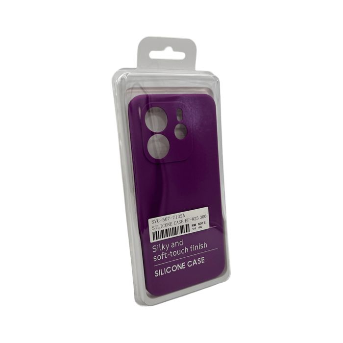 Чохол для смартфона Cosmic Silicone Case AA for Xiaomi Redmi Note 14 4G (EUR VER) Purple (CosSilXiNo14Purple)