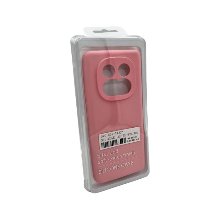 Чохол для смартфона Cosmic Silicone Case AA for Xiaomi Redmi Note 14 Pro 4G Rose Pink (CosSilXiNo14PRosePink)