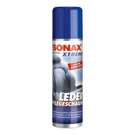 Піна-очисник шкіри салону автомобіля 250 мл SONAX XTREME Lederpflegeschaum (289100)
