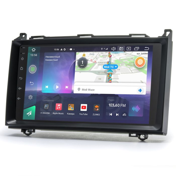 Штатна магнітола Prime-X 22-133/9G, 2+32, 4G. MERCEDES A (W169) 04-12/B (W245) 05-11/Vito (W639)