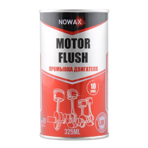 Очисник для двигателя Nowax Motor Flush быстрая промывка 10 минут 325мл (NX44310/325)