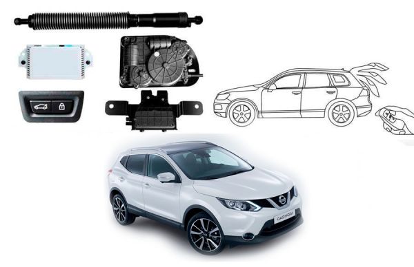 Сервопривід багажника Nissan Qashqai J11 2013-2021. Prime-X SP-05