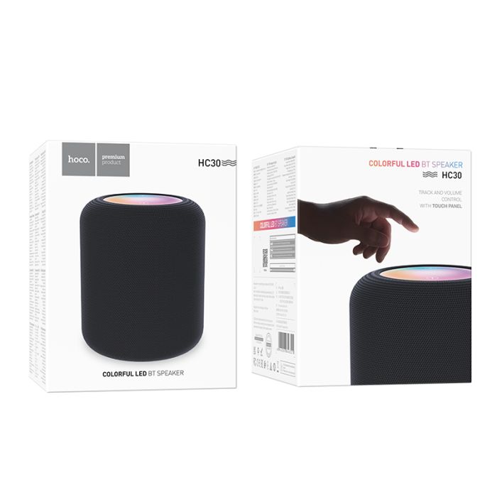 Портативна колонка HOCO HC30 Oceano BT speaker Black (6942007646321)
