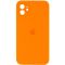 Чохол для смартфона Silicone Full Case AA Camera Protect for Apple iPhone 12 52,Orange (FullAAi12-52)