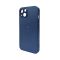 Чохол для смартфона AG Glass Matt Frame Color Logo for Apple iPhone 12 Navy Blue (AGMattFrameiP12Blue)