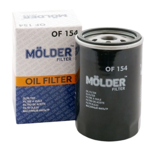 Масляный фильтр Molder для бензиновых двигателей VW и Audi 1.8-2.8 (OF154)