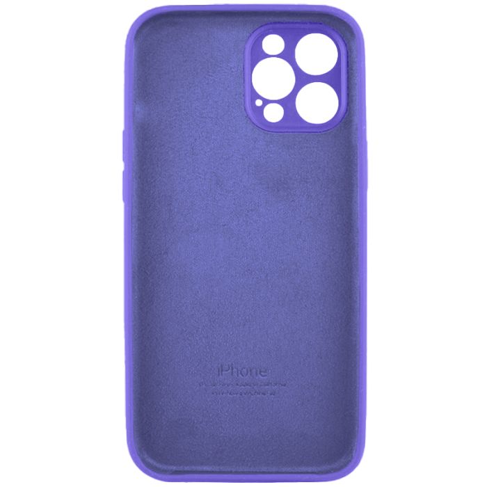 Чохол для смартфона Silicone Full Case AA Camera Protect for Apple iPhone 12 Pro 22,Dark Purple (FullAAi12P-22)
