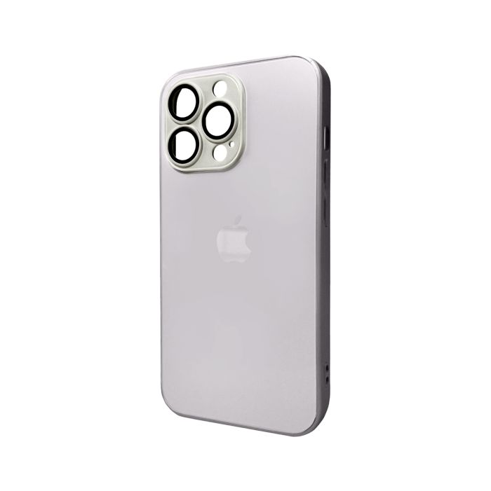 Чохол для смартфона AG Glass Matt Frame Color Logo for Apple iPhone 12 Pro Titanium Grey (AGMattFrameiP12PGrey)