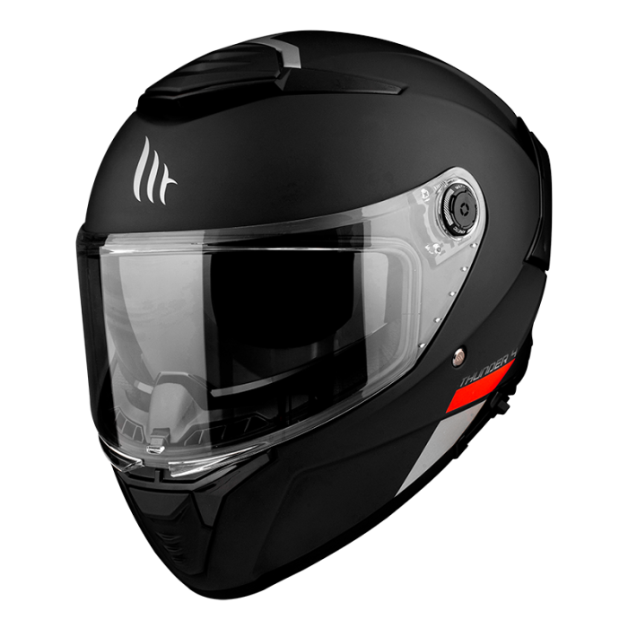 Мотошолом MT THUNDER 4 SV Solid Matt Black XS