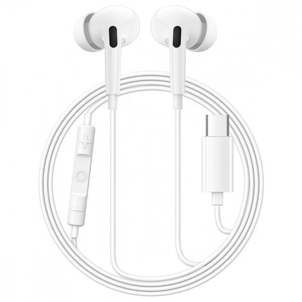 Навушники Baseus Encok CZ18 Wired Earphones Moon White (A00170100213-Z1)