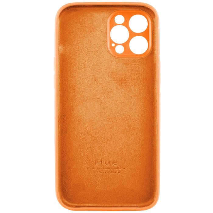 Чохол для смартфона Silicone Full Case AA Camera Protect for Apple iPhone 12 Pro 52,Orange (FullAAi12P-52)