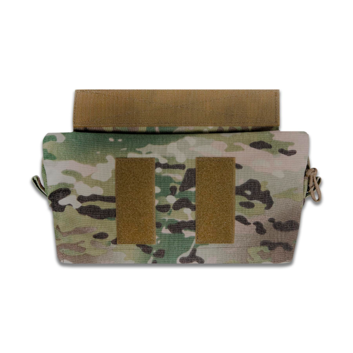 Подсумок под защиту живота Militex Мультикам из Cordura original USA (L) с баллистической защитой 1 класса