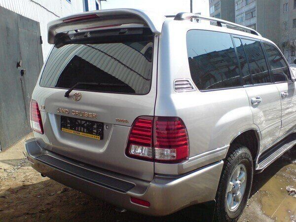 Спойлер Lexus LX 470 / Toyota LC 100 (ABS-пластик)